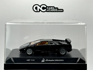 AutoART 114 Lamborghini Diablo Black 1:43 With Display Case - Picture 1 of 10