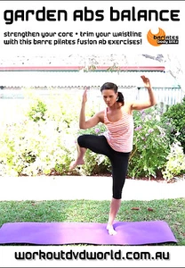 Pilates Ballet Barre Fusion EXERCISE DVD Barlates Body Blitz GARDEN ABS BALANCE - Picture 1 of 1