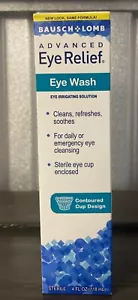 Bausch And Lomb Advanced Eye Relief Wash 4 oz, New And Sealed Expires 4/2026 - Picture 1 of 3