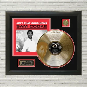 Sam Cooke - A Change Is Gonna Come etched limited edition framed record display  - Picture 1 of 5