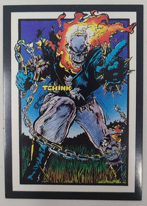 1992 Comic Images Ghost Rider Promo Card