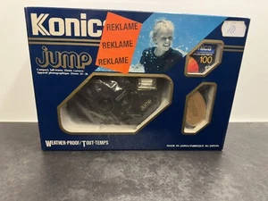 Konica Jump Auto Weatherproof Point & Shoot 35mm Film Camera OVP - Bild 1 von 12