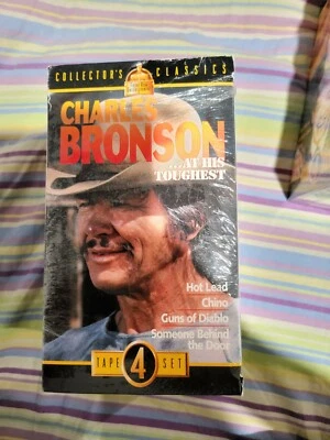 Charles Bronson VHS 4 Tape Set — 第 1/4 张图片