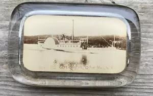 MS Mt Washington Paddelboot Dampfschiff Alton Bay NH Briefbeschwerer Steamboat - Bild 1 von 19