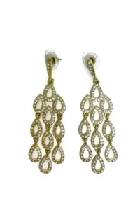 Pendientes Charter Club Hipoalergénicos Mujer Cristal Lágrimas - Imagen 1 de 3