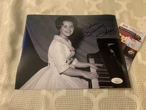 Brenda Lee Signed 8 X 10 Photo JSA Authentication COA “I’m Sorry” Singer Cover