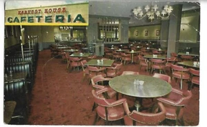 Cartolina d'epoca - Harvest House Cafeteria - Brookfield, Wisconsin - Foto 1 di 2