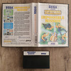 Sega Master System ► Impossible Mission ◄ Module & Original Packaging | Excellent | RARE