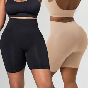 Women Seamless Body Shaper Panties High Waist Shorts Slimming Control Shapewear - Picture 1 of 14