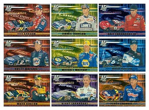 2003 PRESS PASS STEALTH SUPERCHARGED ETCHED FOIL COMPLETE INSERT SET JEFF GORDON - Picture 1 of 1