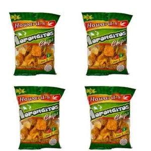 Howard's Mofongitos Chips-Pork Skins, Plantain & Potato Chips- Lime & Chili 8P - Picture 1 of 1