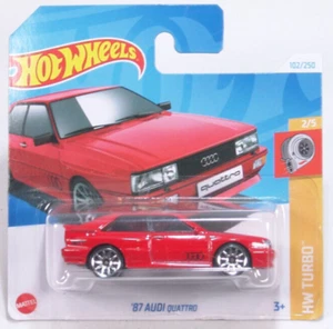 Hot Wheels 2024 #102 - HRY55 -C- HW Turbo - '87 Audi Quattro - Imagen 1 de 1