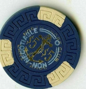 Nevada, Lake Tahoe: North Shore Club NCV 5.00, 1968 - Bild 1 von 2