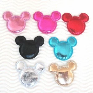 (40 - 70pc) x 1.5" Padded Shiny Felt MOUSE Valentines Appliques for Mickey ST633 - Picture 1 of 11