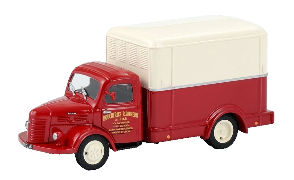 Hotchkiss PL 25 Furgone Isotermico Boucherie Parigine 1/43 - Eligor 101428 - Immagine 1 di 1