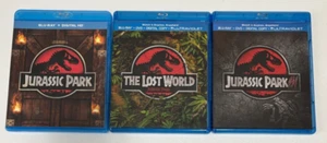Jurassic Park 1-3 (Blu-ray) Action, Adventure, Sci-Fi, Thriller - Imagen 1 de 5