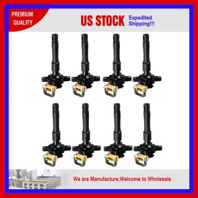 BOBINA DE ENCENDIDO 8 PIEZAS EBM321 PARA 88-00 BMW 840Ci E31 4.4L Foto 1 de 4