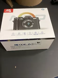 NBD 4K 48MP Digital Cameras Autofocus Vlogging Camera for YouTube with 32GB TF - Picture 1 of 9