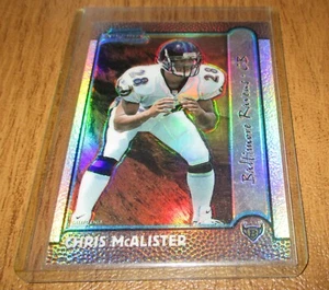 Chris Mcalister 1999 Bowman Chrome Interstate REFRACTOR #152 SSP #024/100 (MINT) - Picture 1 of 2