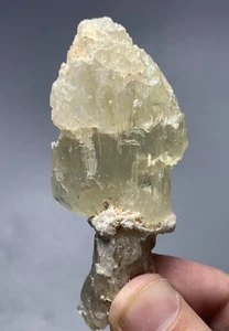 376Ct Natural Etched Yellow Kunzite Crystal From Afghanistan  - Picture 1 of 6