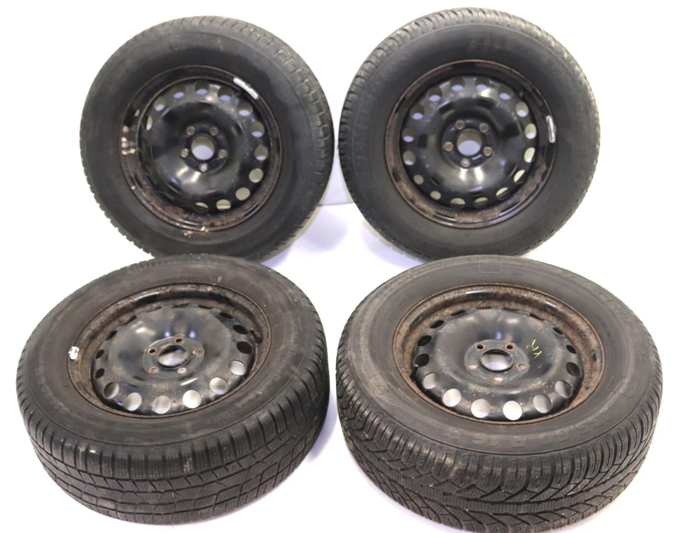 Ford Kuga II MK2 16 Zoll Stahlfelgen Satz 6,5x16 ET50 Winterreifen Kompletträder - Bild 1 von 4