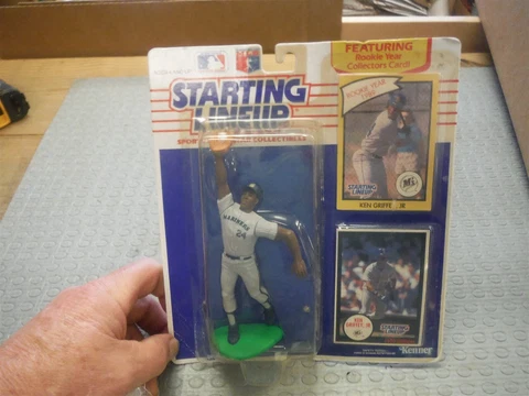 Starting Lineup Ken Griffey Jr. Action Figure & Cards # 77972 FREE SHIP 221 Cover