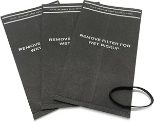 3 Wet Dry Filter Bags for 2 - 2.5 Gallon Shop Vac Vacuum Stinger Craftsman Husky - Picture 1 of 9