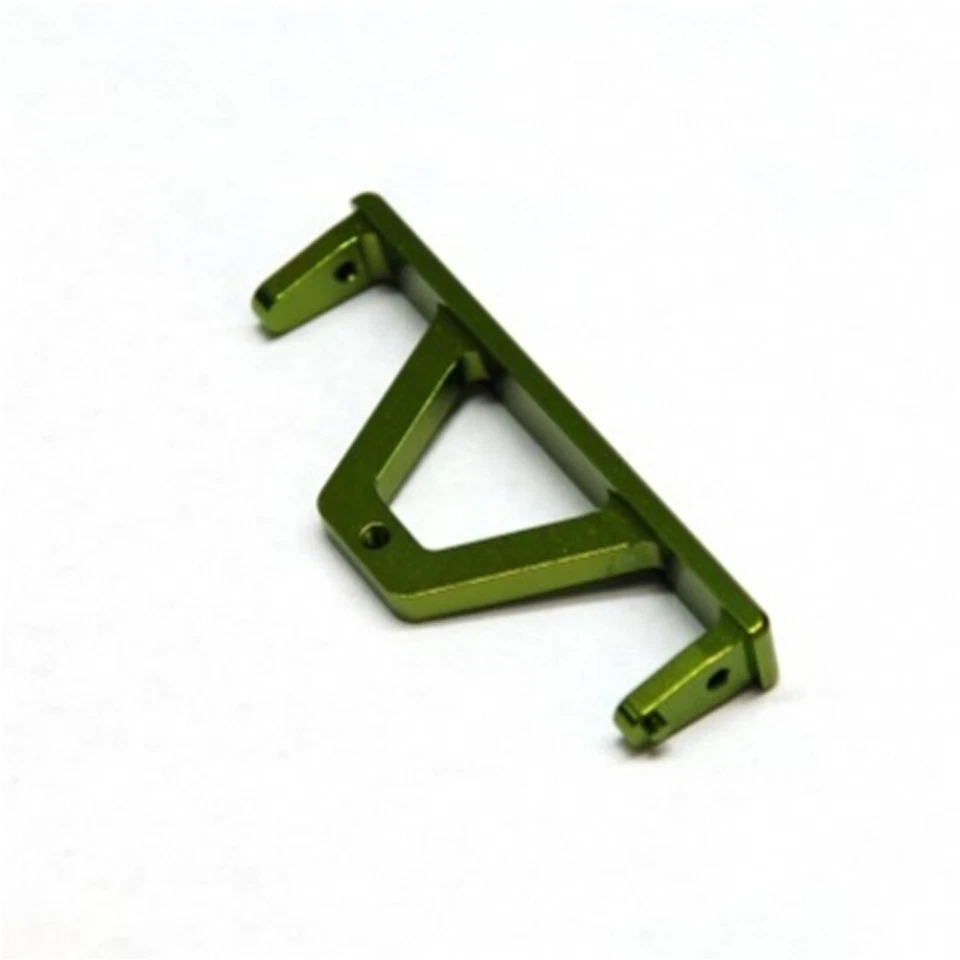 NEW STRC CNC Machined Aluminum Rear Chassis Rail Brace Green : SCX10 / SCX10 II - Image 1 of 1