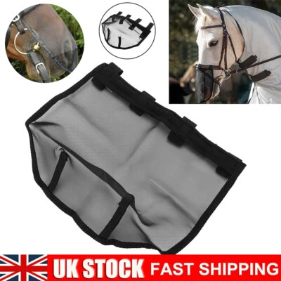 1/2* Horse Nose Net Sun Fly Mask Shield Pollen Filter Animal Nose Protection Net - Image 1 of 4