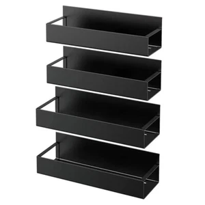 Magnetic Spice Rack for Refrigerator Oven Magnetic Fridge Shelf Space Saving - Picture 1 of 17