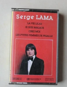 cassette audio tape K7 SERGE LAMA - Picture 1 of 1