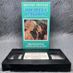 The Blue Lagoon VHS 1989 Goodtimes Video Brooke Shields Christopher Atkins Rare - Picture 1 of 8