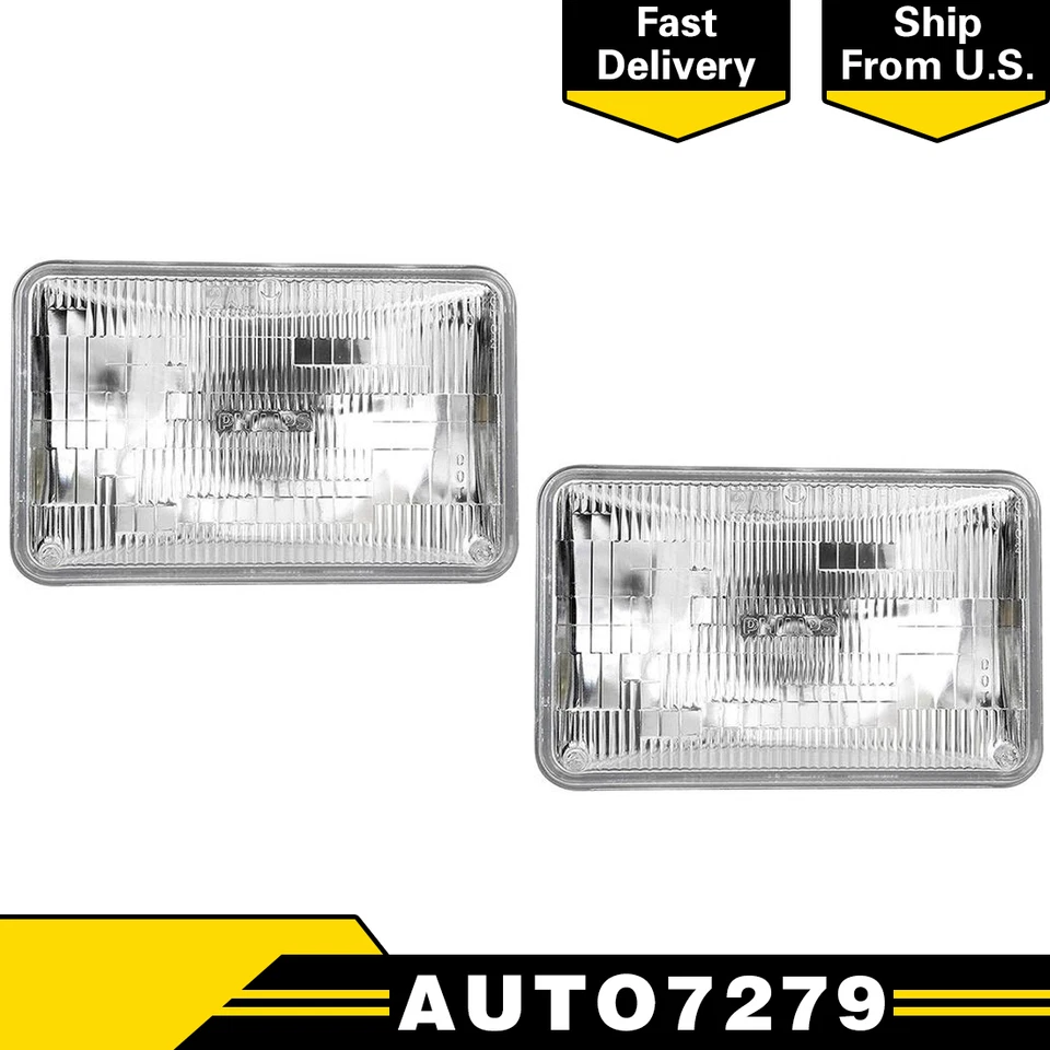 2 PCS Philips Headlight Bulb For 1980-1985 American Motors Eagle Low Beam - Image 1 of 4