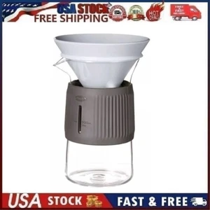 Chef'n Vibe Coffee Maker, Easy to Use Glass Pour Over Coffee Maker, 2 Cups - Picture 1 of 13