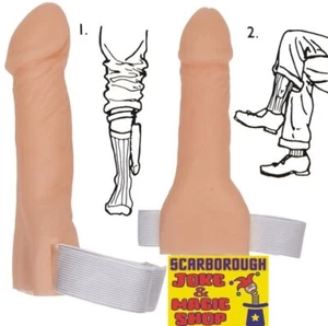 Strap On Joke Willy~Funny Naughty Adult Joke~ Dangles From Shorts/Trouser/Pants - Picture 1 of 2