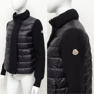 Autentico cardigan donna Moncler Maglione tricot piumino giacca taglia S - Foto 1 di 14