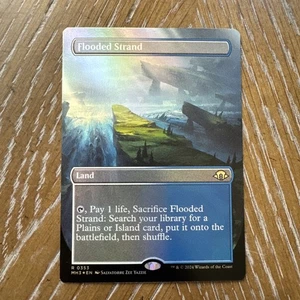 Flooded Strand (Extended Art) Modern Horizons 3 Regular Foil Rare - Picture 1 of 3