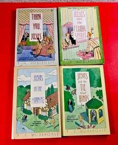 Jeeves Paperback Books by P. G. Wodehouse Set of 4 Good Used Vintage Condition - Picture 1 of 4