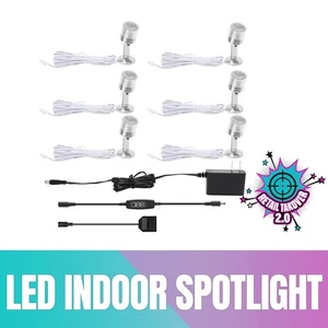 LED Mini Indoor Spotlight – Accent Lighting for Display Shelves, Paintings, Plan - Picture 1 of 9