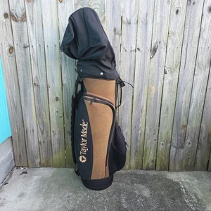 Carro Bolsa de Golf TaylorMade Burner Bubble Tour Marrón De Colección Raro Hecho por Taylor - Imagen 1 de 24