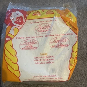 IAGO - ALADDIN - VINTAGE 1996 MCDONALD'S HAPPY MEAL SPIELZEUG - VERSIEGELT - Bild 1 von 4