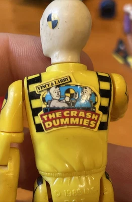 Figura de acción Crash Test Dummies DASH 1985 Tyco Foto 1 de 4