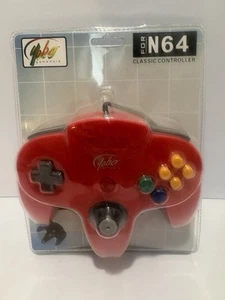 Yobo Gameware Nintendo 64 Classic Controller (N64) Red - Picture 1 of 4