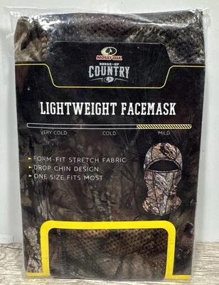 Mossy Oak Camo Lightweight Stretch Mesh Hunting Face Mask Balaclava OSFM New - Image 1 of 4