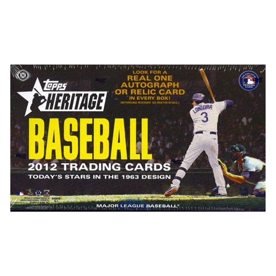 2012 Topps Heritage Baseball - Individual Base Cards - U PICK!!! - Image 1 of 1