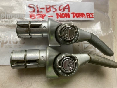 Shimano SL-BS64 Bar End Shifters 8sp NON-Dura Ace Vintage lightly used - Image 1 of 4