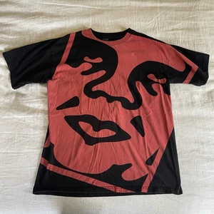 Vintage Big Face Obey Skateboarding Shirt Made In USA Large - Picture 1 of 5