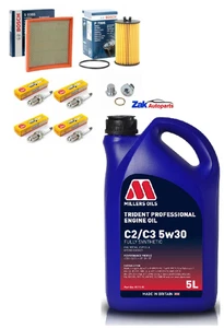 SERVICE KIT FOR VAUXHALL ASTRA J MK6 1.6 OIL AIR Bosch FILTERS PLUGS + OIL 09-15 - Picture 1 of 1