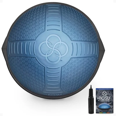 Bosu Home Balance Trainer for Strength, Flexibility, and Cardio Workouts, Blue - Image 1 of 4