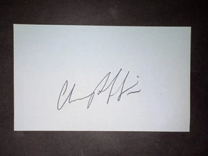 Chance Ruffin, TIGERS (2011 Debut) SIGNED 3x5 Index Card (HS) - Picture 1 of 1
